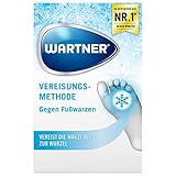 WARTNER Warzen Vereisung gegen Fußwarzen - Spray zur Behandlung von Fußwarzen - Warzen-Kryotherapie zur Selbstbehandlung für Kinder und Erwachsene...