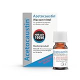 Acetocaustin Lösung | Warzenmittel | Schmerzfrei | Kinder ab 4 Jahre | Warzenbehandlung für Hände und Füße | 2ML Warzenentferner | Warzen...